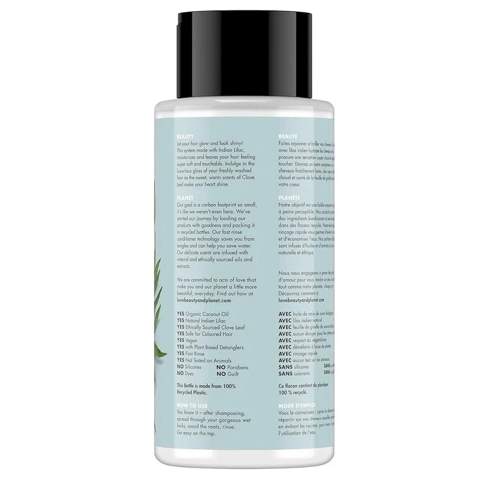 Love Beauty‎ and Planet Conditioner Positively Shiny Lilac Clove